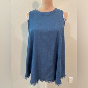 Crazy Train denim Blouse